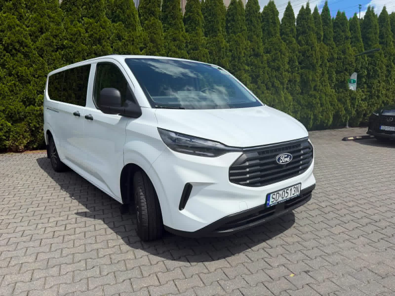 Wnętrze Ford Transit Custom Long XL